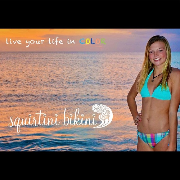 Squirtini Bikini Girl Wave-Print Bikini  Swimwear - Picture 9 of 12